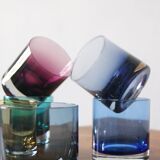 Mid-Century Drinking Glasses by Riihimäki Finland set of 6