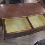Mahogany and ash console circa 1950/60