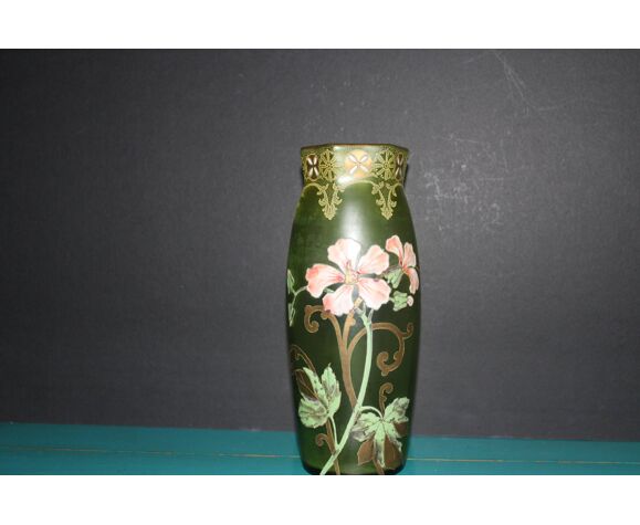 Legras vase, hexagonal collar baluster shape - Art Nouveau period | Selency