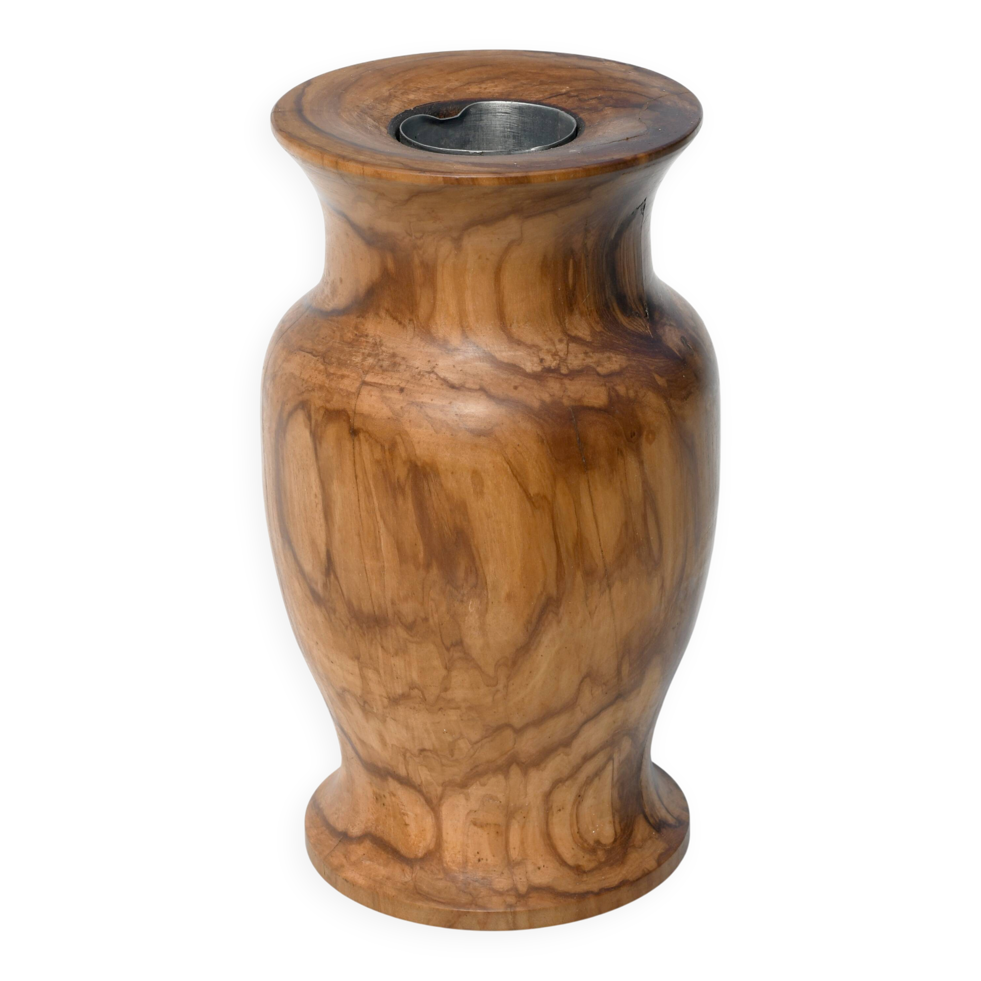 Olive wood vase (Medium size)