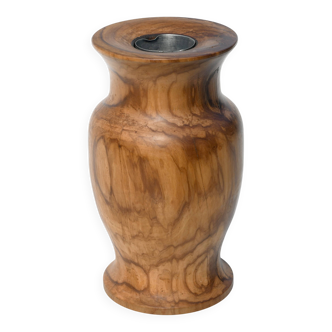 Olive wood vase (Medium size)