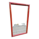 Antique mirror in Burmese teak.