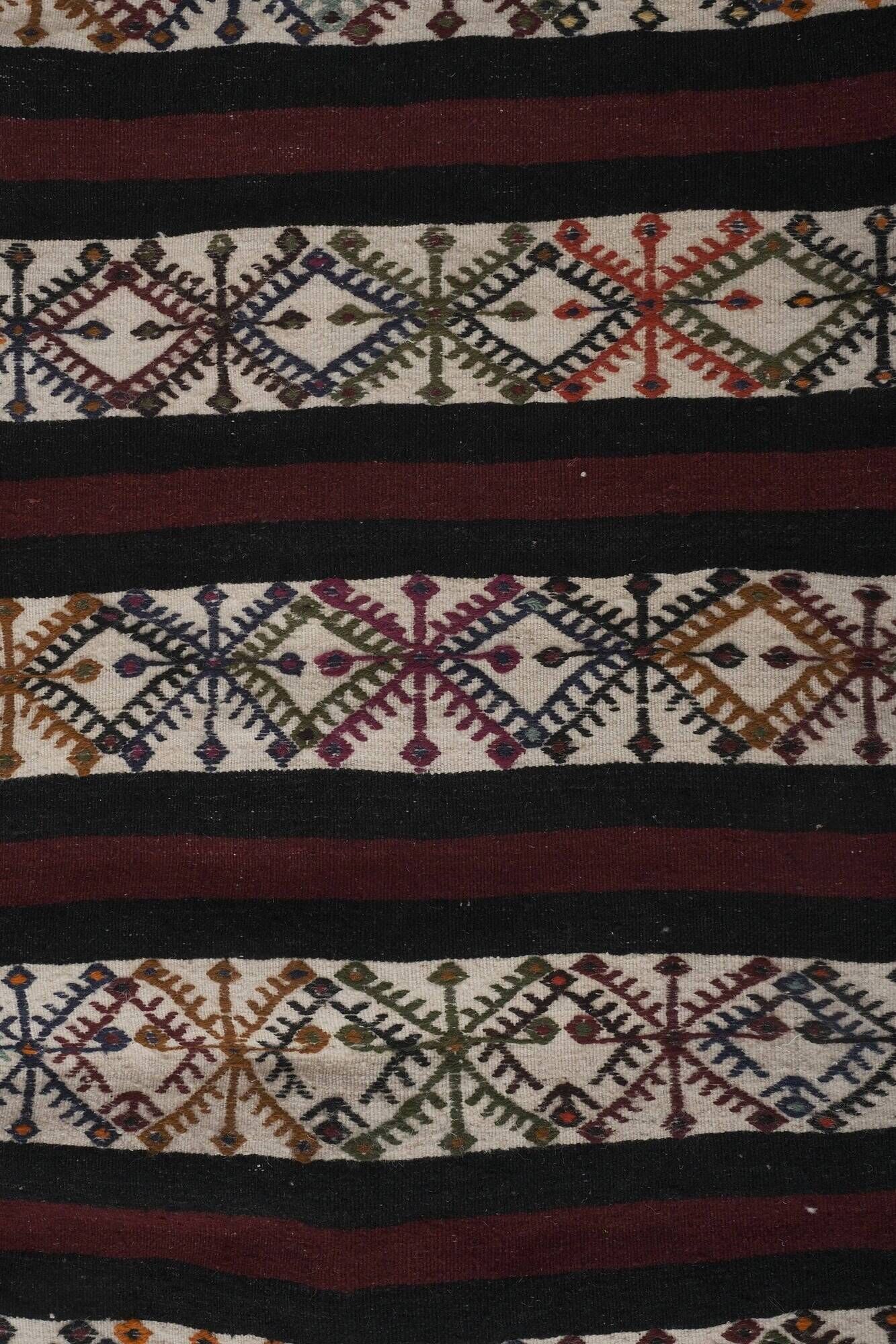 Vintage Turkish hallway rug 69x465 cm