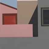 The pink house