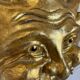 Large sculpted and gilded sun wall art - Artisanal craftsmanship / La Venexiana Venice