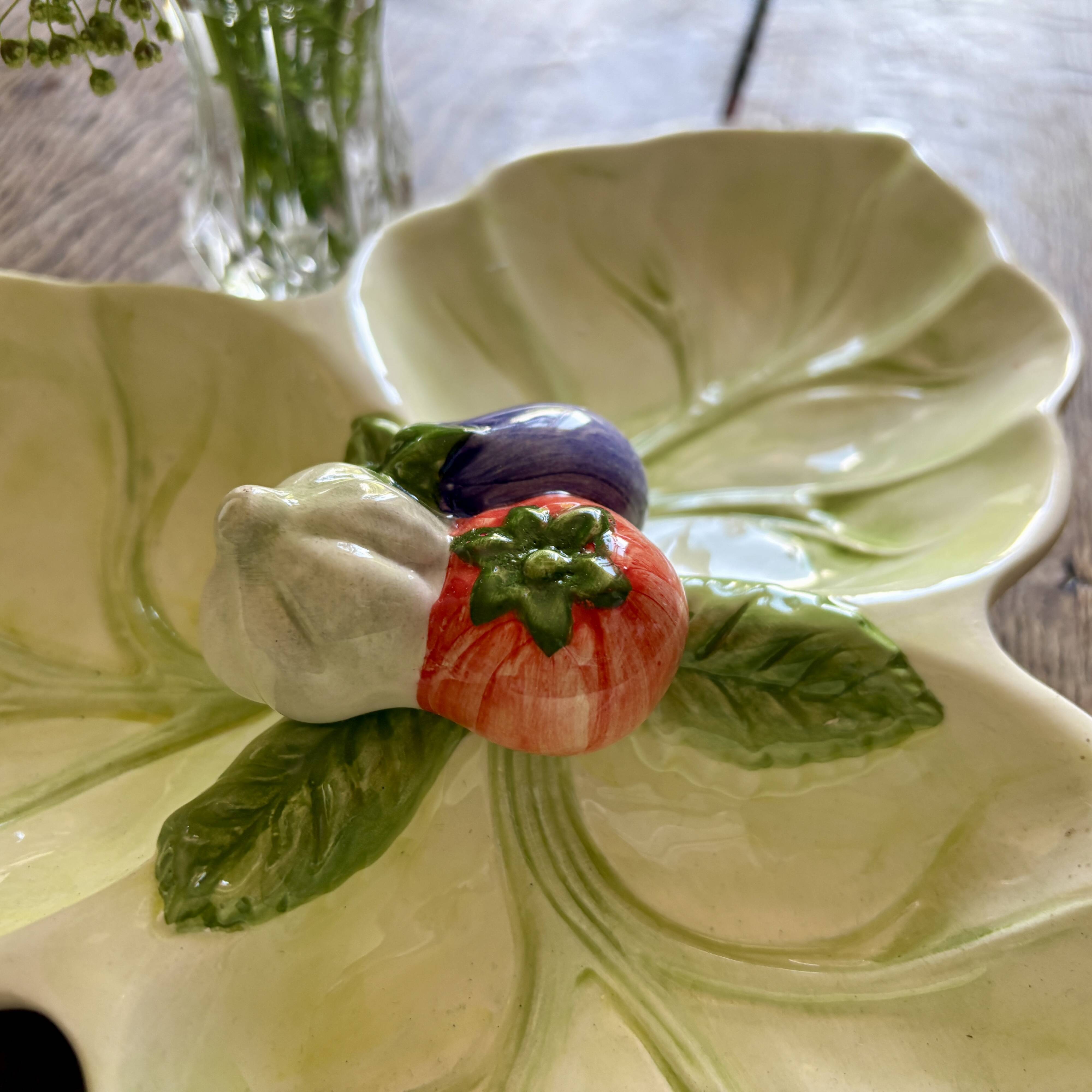 Ceramic vegetable dish