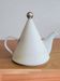 Vintage Conical Teapot Memphis Design Porcelain and Plastic