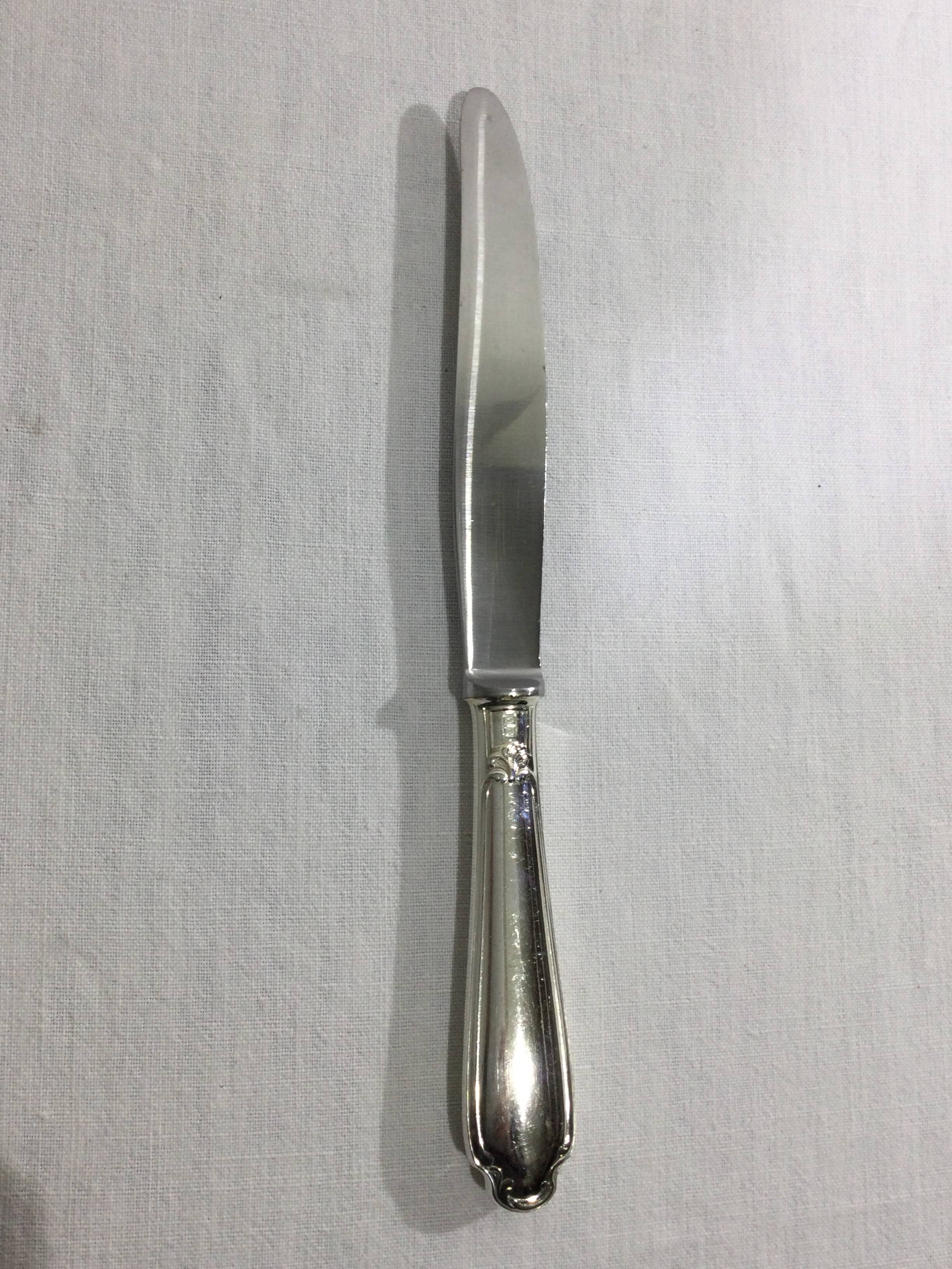 Christofle - Alfenide Silver Metal Knives