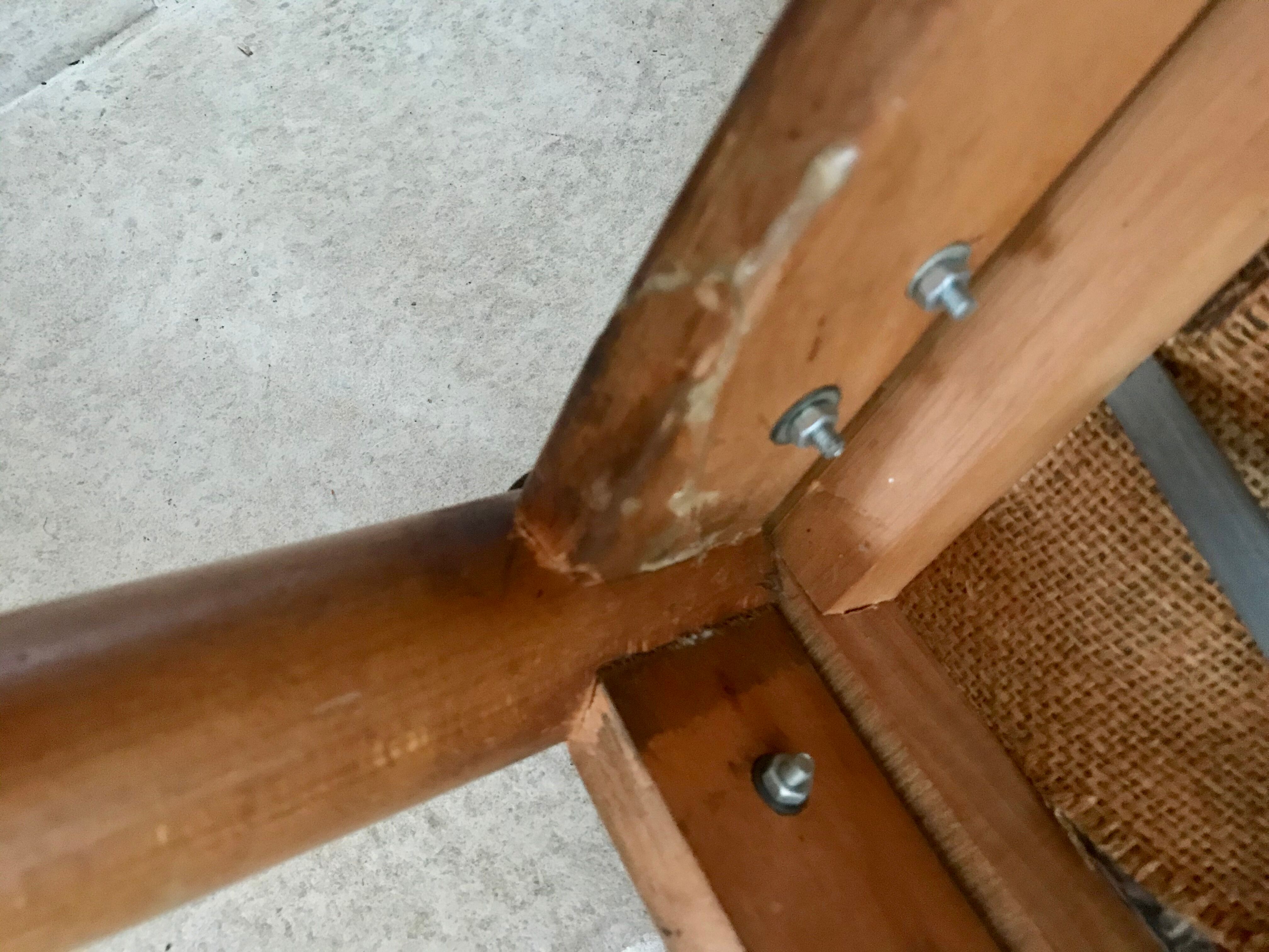 Pair of vintage Scandinavian chairs