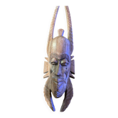African wooden mask