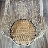 Rattan armchair
