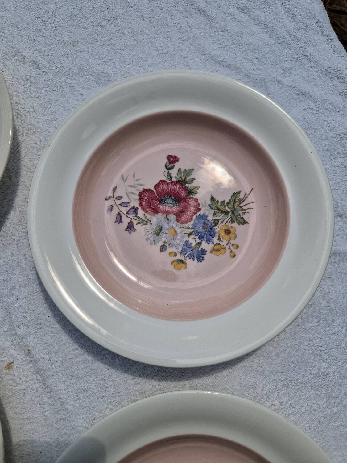 10 Vintage Villeroy & Boch Soup Plates Model 1584