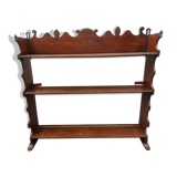 Rustic wooden shelf