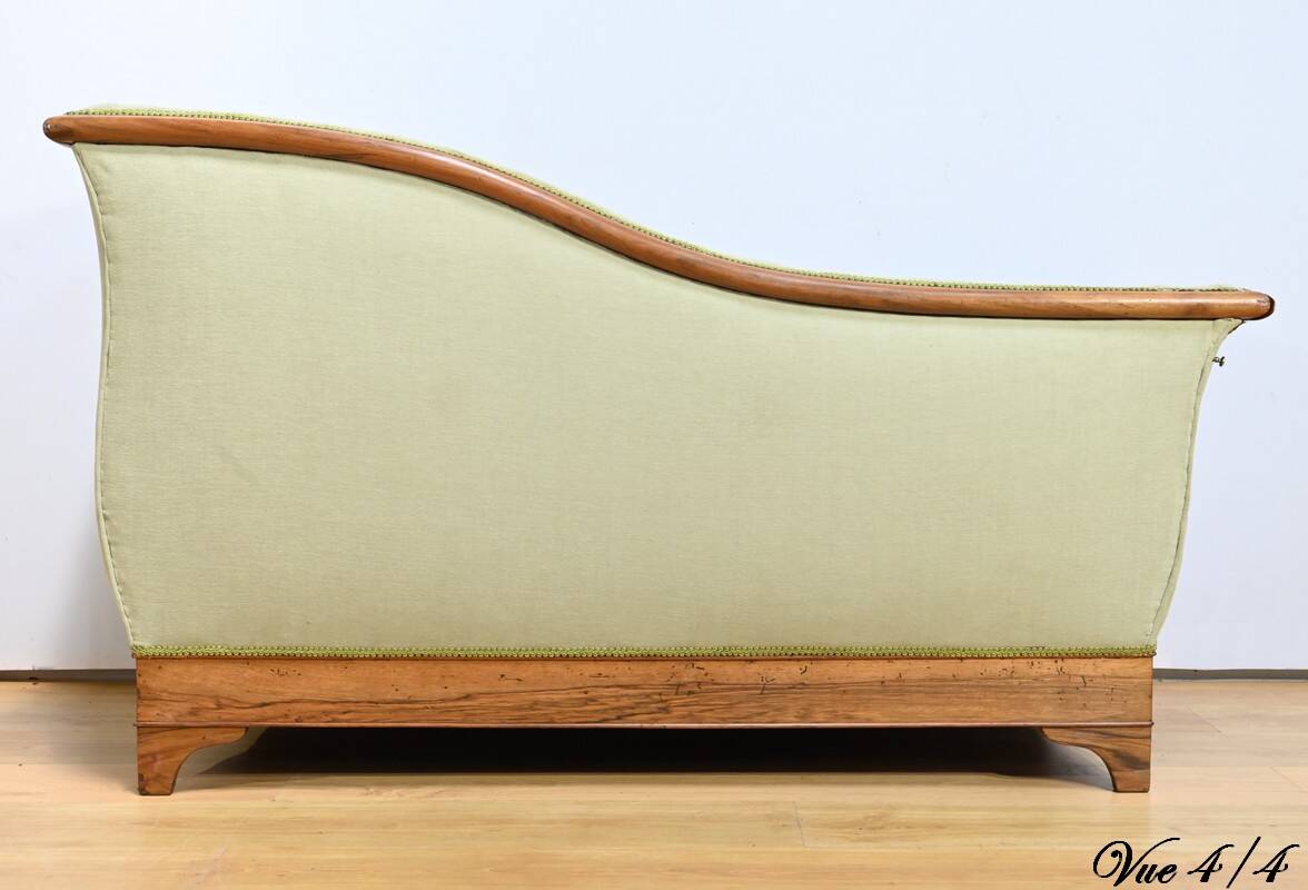 Meridian with a Solid Walnut Frame, Restoration Period – Early 19th Century