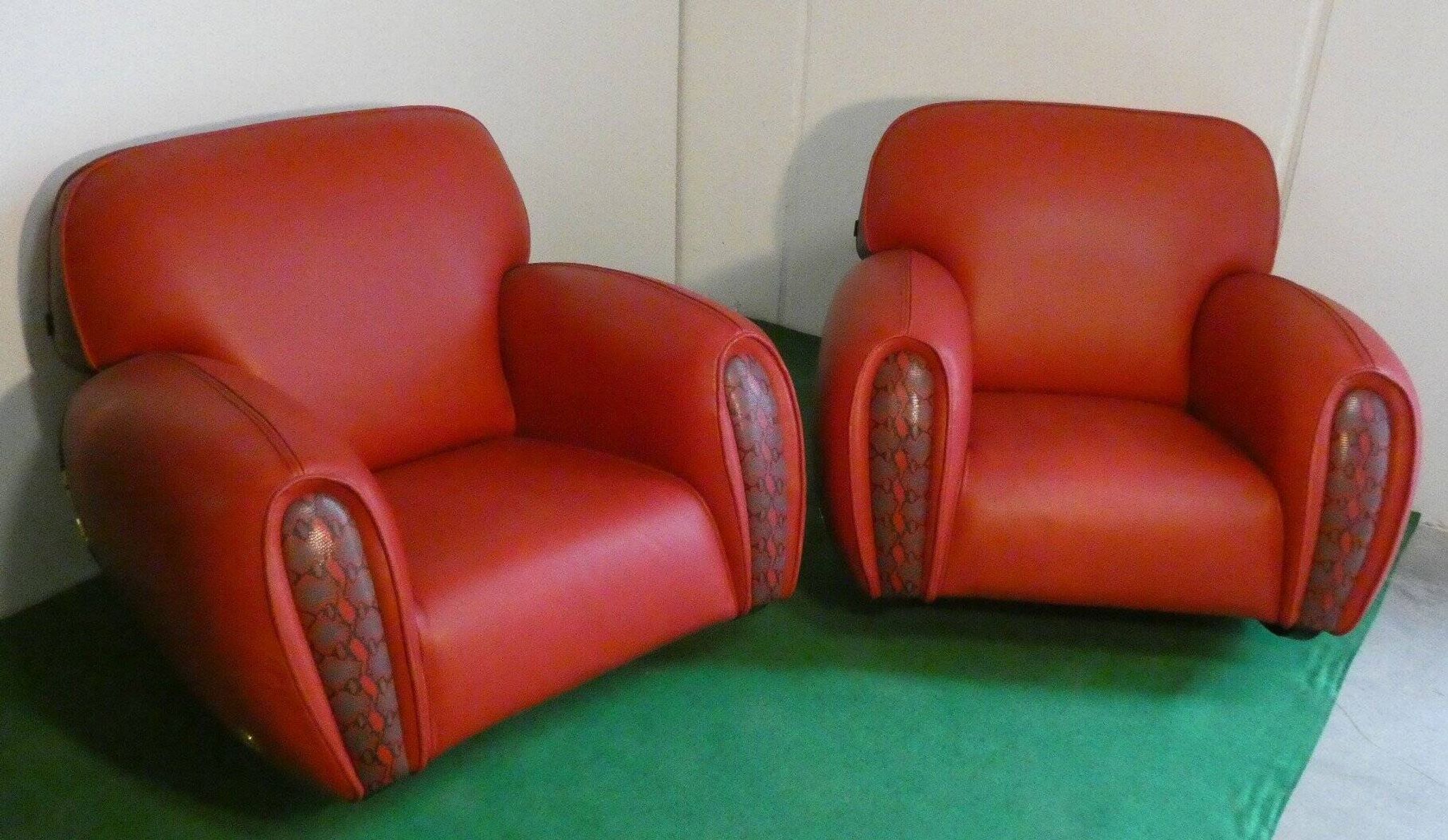 Miura Trend chairs by Elisabetta Gucci for Formitalia, 1980s, set of 2.