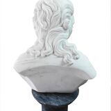 Marble bust of a woman, 20th century