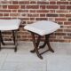 2 vintage folding footrests