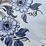 Earthenware plate of Nevers C. Bernard S. Lucet