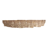 Set of small glasses with gold edging