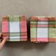 Lot 12 serviettes et nappe ancienne