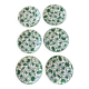 Lot of 6 or 12 dessert plates Caroline by Benoist