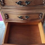 Vintage wooden chest of drawers storage unit