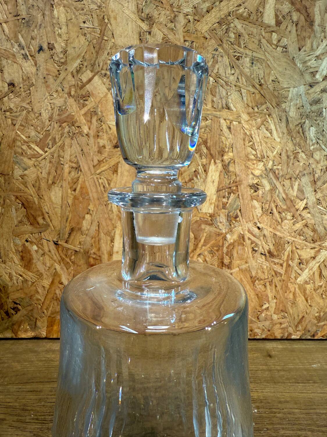 Baccarat cut crystal carafe – Cassino model signed – France, art d