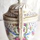 Covered Sèvres porcelain vase