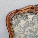 Paire de fauteuils style Louis XV Cabriolet ancien