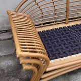 Rattan Sofa, 1980s