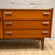 Commode coiffeuse Roger Landault 1960 en teck