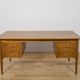 Mid-Century Oak Executive Desk, Denmark, 1960s