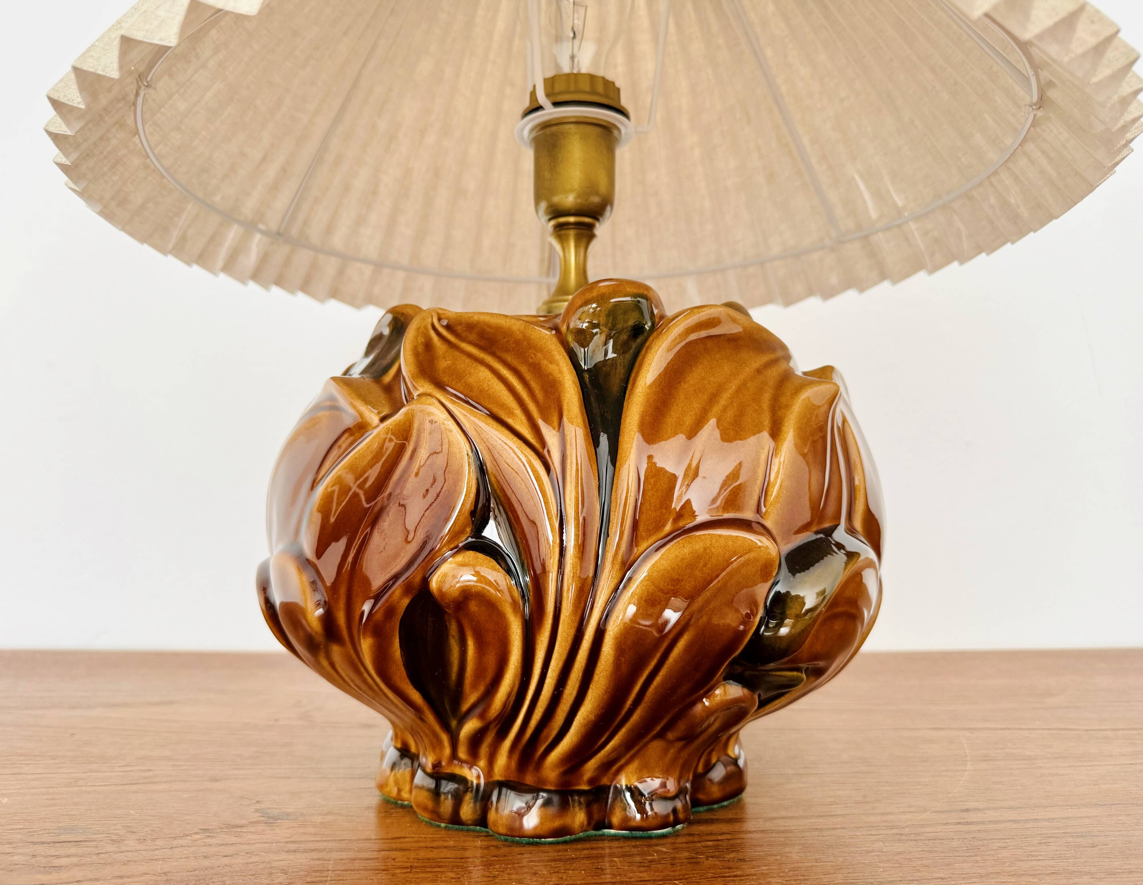 Italian Ceramic Table Lamp