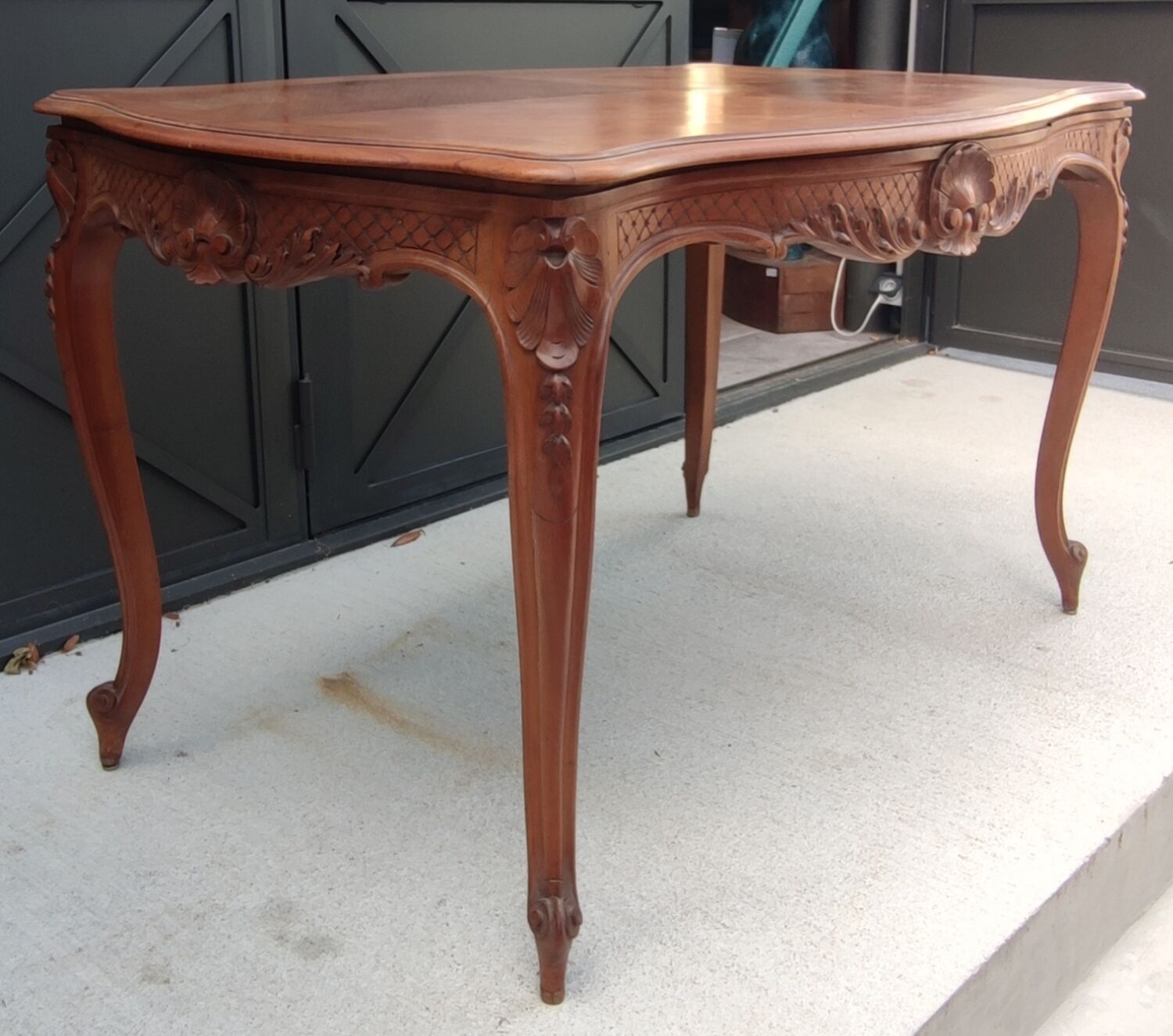 Old Louis XV style desk