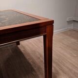 Table scandinave basse en teck