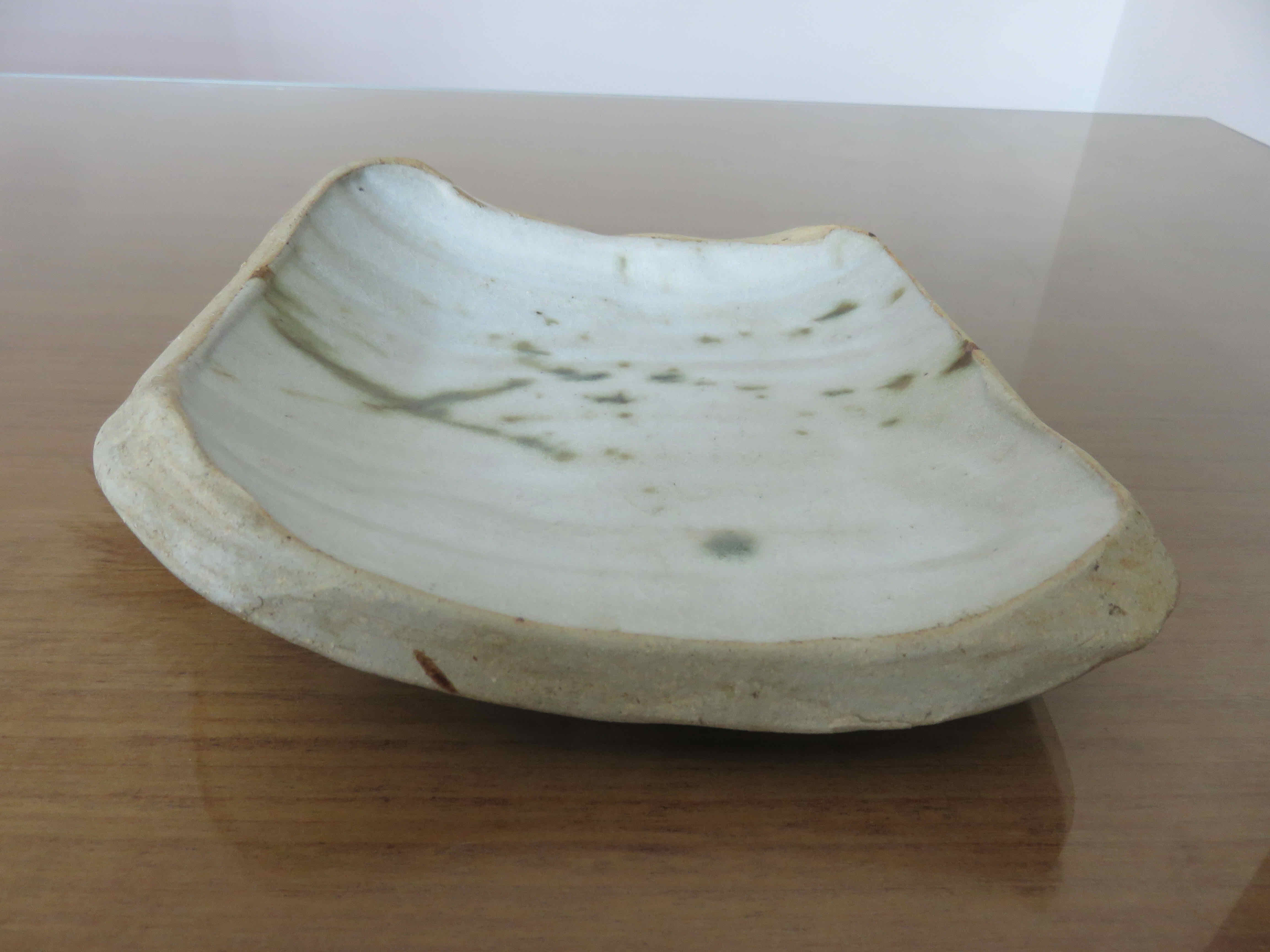 Empty pocket sandstone of the dovecote Vallauris modernist, sandstone tachiste 1950 -60