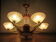 Chandelier Art Deco Petitot glassware ezan