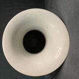Chine, ancien grand vase en porcelaine polychrome fin xixème