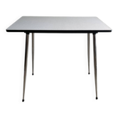 Petite table en formica grise