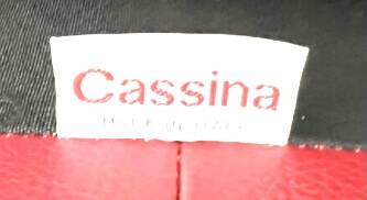 MET Cassina leather sofa