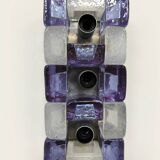 Vintage Murano glass wall lamp sconce Albano Poli Poliarte