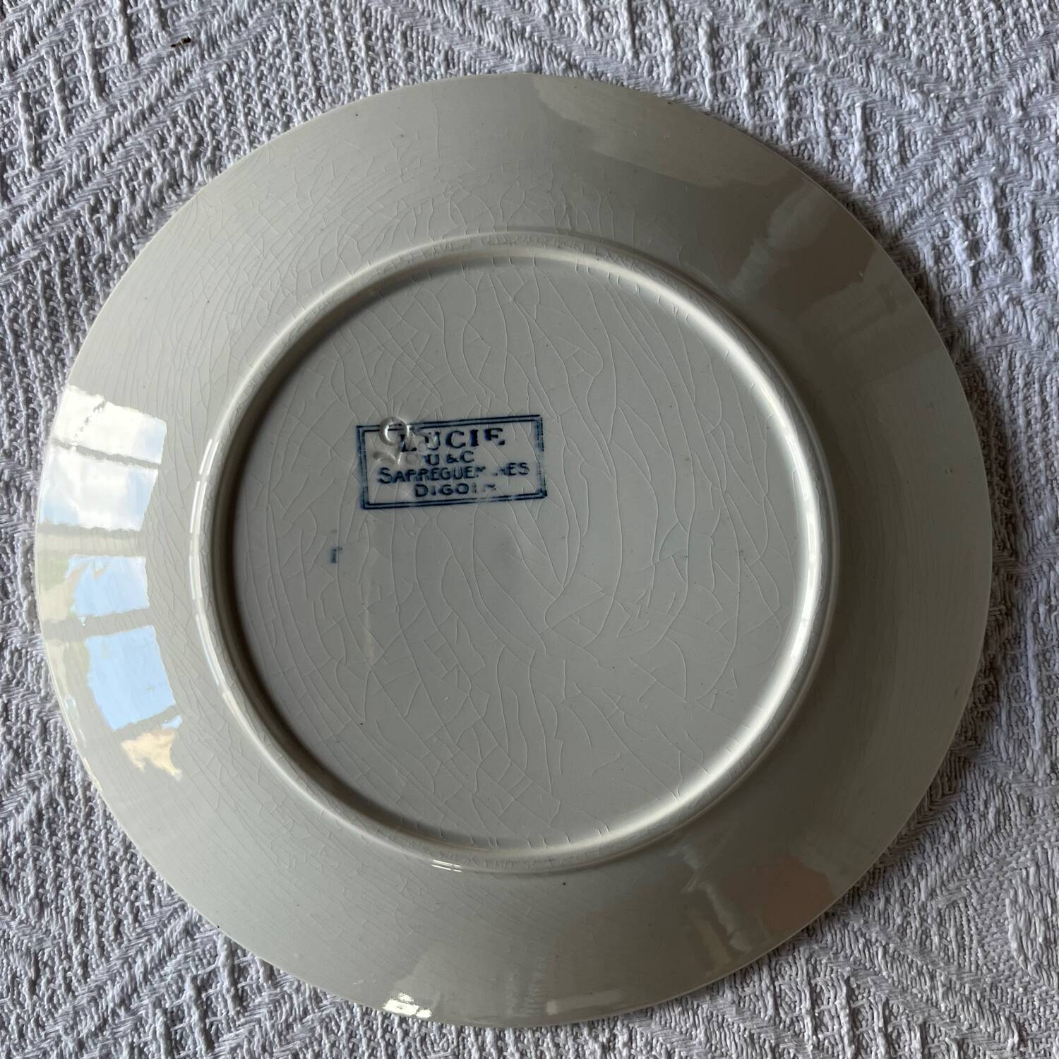 Sarreguemines Digoin dessert plates