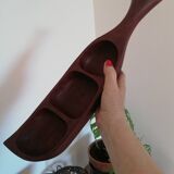 Teak aperitif tray, 1970s