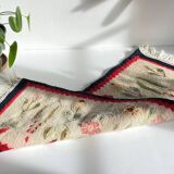 Tapis Rollakan décor de tulipes vintage