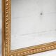 Louis-Philippe mirror with a geometric scalloped frame