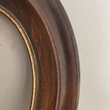 2 oval frames from the 19th century