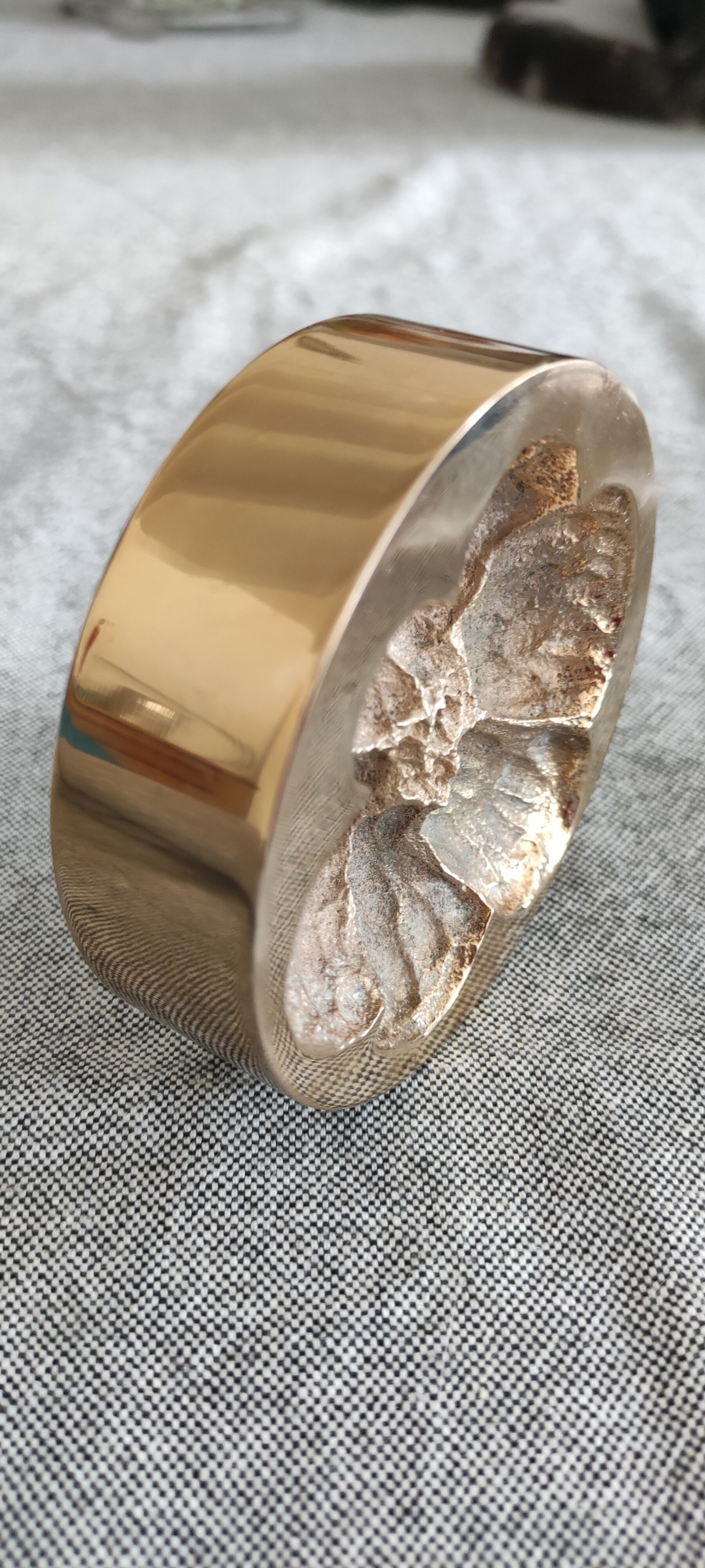 Dominic Gerber the art of bronze paper press