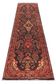 Long Vintage Oriental Runner Rug, Herati Wool Handwoven Hallway Carpet, 85 x 365