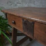 Antique pay table sidetable from Spain