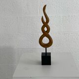 Wooden sculpture